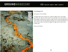 Tablet Screenshot of groundmagazine.org